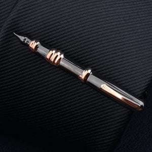 Creative Funny Men Tie Clip Stainless Steel Metal Tie Pin for Men Elegant Fashion Tie Bar Party Wedding Gifts For Business Men