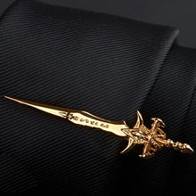 Load image into Gallery viewer, Creative Funny Men Tie Clip Stainless Steel Metal Tie Pin for Men Elegant Fashion Tie Bar Party Wedding Gifts For Business Men
