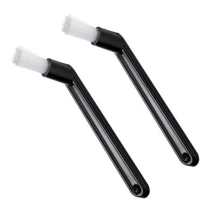 Espresso Machine Coffee Cleaning Brush With Spoon Brewing Head Plastic Handle Cleaner Tools