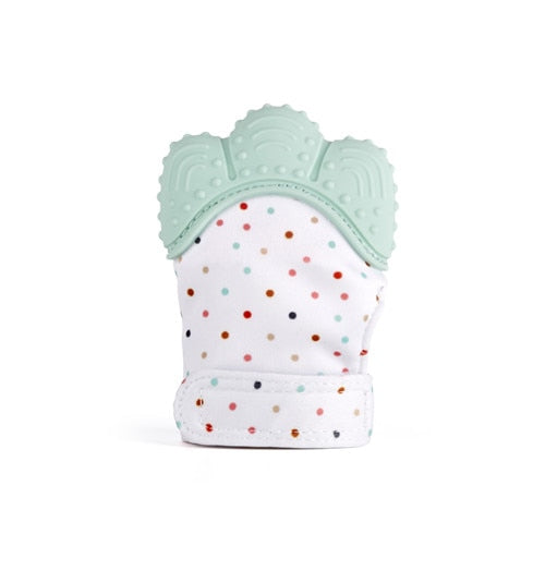 Silicone Teether Baby Pacifier Gloves & Mittens Teething Chewable Newborn Nursing Teether Infant BPA Free Pastel Toys for Child