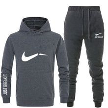 Load image into Gallery viewer, New 2018 Brand Tracksuit men thermal underwear Men Sportswear Sets Fleece Thick hoodie+Pants Sporting Suit Malechandal hombre