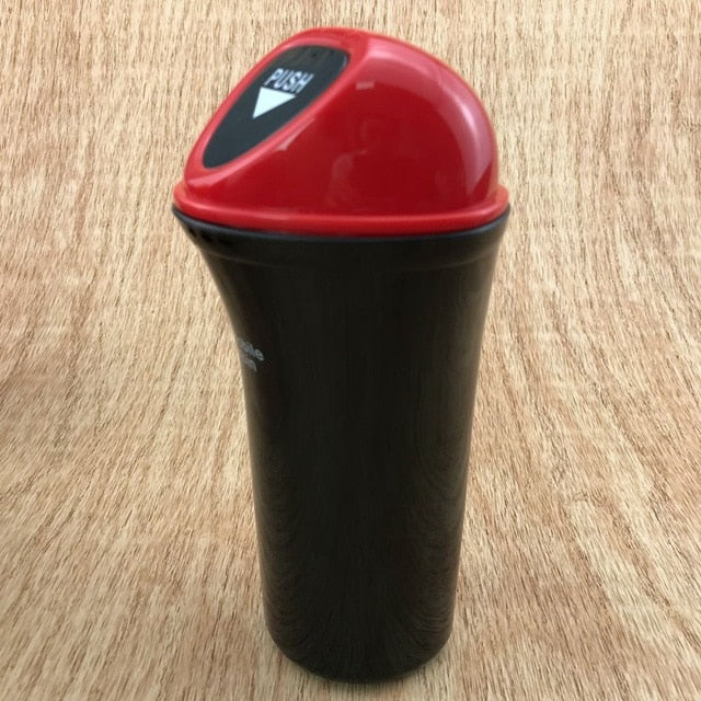 Car Trash Can Organizer Garbage Holder Automobiles Storage Bag Accessories Auto Door Seat Back Visor Trash Bin Paper Dustbin