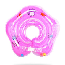 Load image into Gallery viewer, Swimming Baby Pools Accessories Baby Inflatable Ring Baby Neck Inflatable Wheels for Newborns Bathing Circle Safety Neck Float