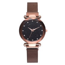 Load image into Gallery viewer, Luxury Women Watches Ladies Magnetic Starry Sky Clock Fashion Diamond Female Quartz Wristwatches relogio feminino zegarek damski