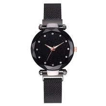 Load image into Gallery viewer, Luxury Women Watches Ladies Magnetic Starry Sky Clock Fashion Diamond Female Quartz Wristwatches relogio feminino zegarek damski