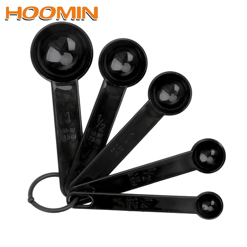 HOOMIN 5pcs/Set Measuring Spoon For Baking Coffee Tea Measure Tool Baking Tool Kitchen Accessories