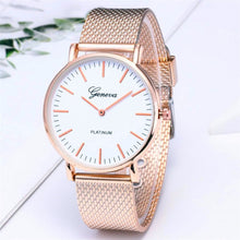 Load image into Gallery viewer, Women Watches Bayan Kol Saati Fashion Rose Gold Silver Luxury Lady Watch For WomenTop Brand Wrist Watch Relogio Feminino Gift