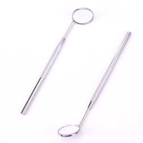 Stainless Steel Ear Wax Cleaning Tools Mirror Instruments Mouth For Checking Eyelash Extension Applying Eyelash ToolsTeeth Tooth