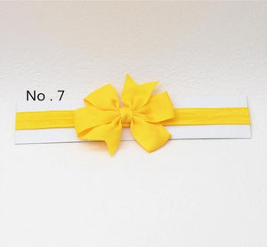 headwrap baby headbands headwear girls bow knot hairband head band infant newborn Toddlers Gift tiara hair accessories clothes