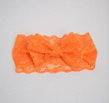 Load image into Gallery viewer, baby girl headband Infant hair accessories band bows newborn Headwear tiara headwrap hairband Gift Toddlers Lace clothes