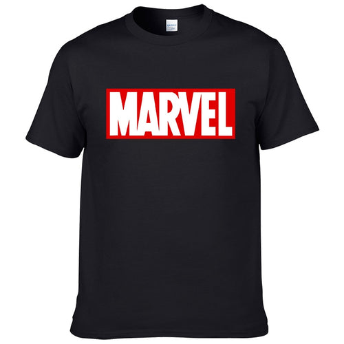 2019 Summer Marvel t Shirt men tops tees Top quality cotton short sleeves Casual man tshirt marvel T-shirt men #173