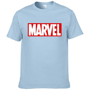 2019 Summer Marvel t Shirt men tops tees Top quality cotton short sleeves Casual man tshirt marvel T-shirt men #173