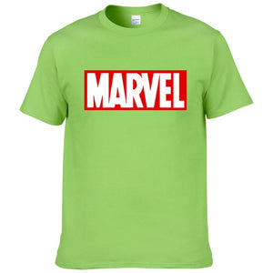 2019 Summer Marvel t Shirt men tops tees Top quality cotton short sleeves Casual man tshirt marvel T-shirt men #173