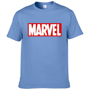 2019 Summer Marvel t Shirt men tops tees Top quality cotton short sleeves Casual man tshirt marvel T-shirt men #173