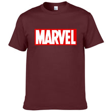 Load image into Gallery viewer, 2019 Summer Marvel t Shirt men tops tees Top quality cotton short sleeves Casual man tshirt marvel T-shirt men #173