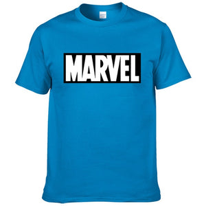 2019 Summer Marvel t Shirt men tops tees Top quality cotton short sleeves Casual man tshirt marvel T-shirt men #173