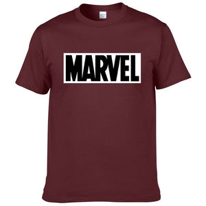 2019 Summer Marvel t Shirt men tops tees Top quality cotton short sleeves Casual man tshirt marvel T-shirt men #173