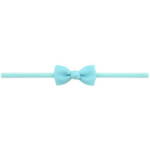 Load image into Gallery viewer, baby girl headband Infant hair accessories cloth Tie bows Headwear tiara Gift Toddlers bandage Ribbon newborn headwrap
