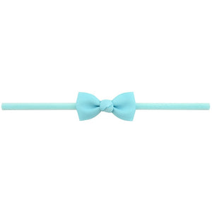 baby girl headband Infant hair accessories cloth Tie bows Headwear tiara Gift Toddlers bandage Ribbon newborn headwrap