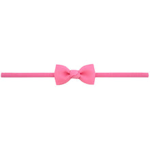 Load image into Gallery viewer, baby girl headband Infant hair accessories cloth Tie bows Headwear tiara Gift Toddlers bandage Ribbon newborn headwrap