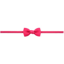 Load image into Gallery viewer, baby girl headband Infant hair accessories cloth Tie bows Headwear tiara Gift Toddlers bandage Ribbon newborn headwrap