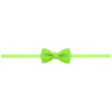 Load image into Gallery viewer, baby girl headband Infant hair accessories cloth Tie bows Headwear tiara Gift Toddlers bandage Ribbon newborn headwrap