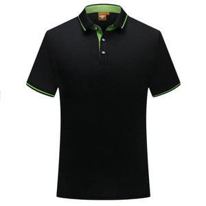 New Summer  polo Women\man shirt high quality cotton short sleeve shirt summer breathable solid Women polo shirt