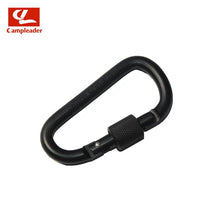 Load image into Gallery viewer, 8cm Aluminum Alloy Carabiner D-Ring Key Chain Clip Multi-color Camping Keyring Snap Hook Outdoor Travel Kit Quickdraws CL128