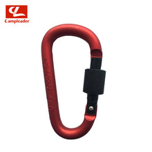 Load image into Gallery viewer, 8cm Aluminum Alloy Carabiner D-Ring Key Chain Clip Multi-color Camping Keyring Snap Hook Outdoor Travel Kit Quickdraws CL128