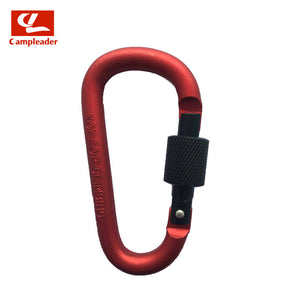 8cm Aluminum Alloy Carabiner D-Ring Key Chain Clip Multi-color Camping Keyring Snap Hook Outdoor Travel Kit Quickdraws CL128