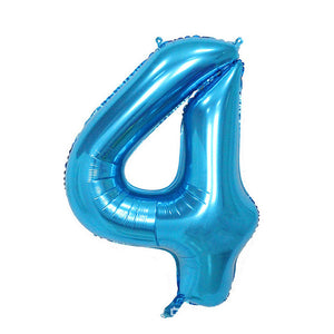 32 inch Pink Blue 40 inch Red Foil Balloon Large Helium Number 0-9 Globo Birthday Party for Kids Party Cartoon Hat Decor