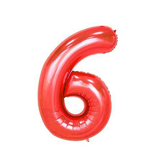 32 inch Pink Blue 40 inch Red Foil Balloon Large Helium Number 0-9 Globo Birthday Party for Kids Party Cartoon Hat Decor