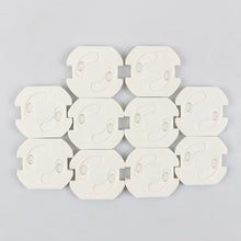 Load image into Gallery viewer, 10pcs EU Power Socket Electrical Outlet Baby Kids Child Safety Guard Protection Anti Electric Shock Plugs Protector Rotate Cover