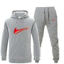 Load image into Gallery viewer, New 2018 Brand Tracksuit men thermal underwear Men Sportswear Sets Fleece Thick hoodie+Pants Sporting Suit Malechandal hombre