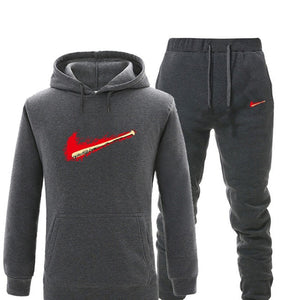 New 2018 Brand Tracksuit men thermal underwear Men Sportswear Sets Fleece Thick hoodie+Pants Sporting Suit Malechandal hombre