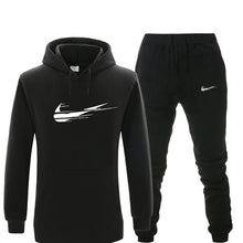 Load image into Gallery viewer, New 2018 Brand Tracksuit men thermal underwear Men Sportswear Sets Fleece Thick hoodie+Pants Sporting Suit Malechandal hombre