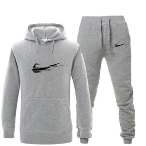 New 2018 Brand Tracksuit men thermal underwear Men Sportswear Sets Fleece Thick hoodie+Pants Sporting Suit Malechandal hombre