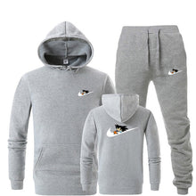 Load image into Gallery viewer, New 2018 Brand Tracksuit men thermal underwear Men Sportswear Sets Fleece Thick hoodie+Pants Sporting Suit Malechandal hombre