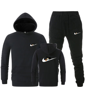 New 2018 Brand Tracksuit men thermal underwear Men Sportswear Sets Fleece Thick hoodie+Pants Sporting Suit Malechandal hombre