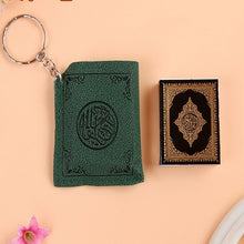 Load image into Gallery viewer, 2019 Fashion Jewelry Mini Arabic Quran Quran Islamic Islamic Allah Real Paper Can Read Pendant Keyring Fashion Religious Jewelry