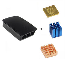 Load image into Gallery viewer, For Raspberry Pi 3 case Official ABS enclosure Raspberry pi 2 box shell from the Raspberry Pi Foundation+Cooling Fan