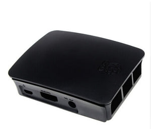 For Raspberry Pi 3 case Official ABS enclosure Raspberry pi 2 box shell from the Raspberry Pi Foundation+Cooling Fan