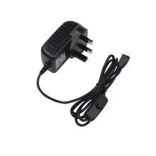 Load image into Gallery viewer, 5V 3A Power Supply Charger AC Adapter Micro USB Cable with Power On/Off Switch For Raspberry Pi 3 banana  pi pro Model B B+ Plus
