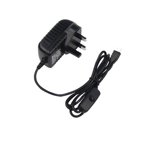 5V 3A Power Supply Charger AC Adapter Micro USB Cable with Power On/Off Switch For Raspberry Pi 3 banana  pi pro Model B B+ Plus
