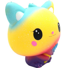 Load image into Gallery viewer, ice cream cat squishy animal kawaii unicorn donut squishy toy smooshy mushy poopsie squish for stress relief wholsale