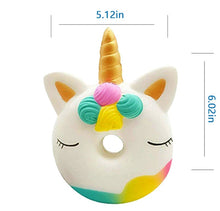Load image into Gallery viewer, ice cream cat squishy animal kawaii unicorn donut squishy toy smooshy mushy poopsie squish for stress relief wholsale