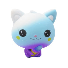 Load image into Gallery viewer, ice cream cat squishy animal kawaii unicorn donut squishy toy smooshy mushy poopsie squish for stress relief wholsale
