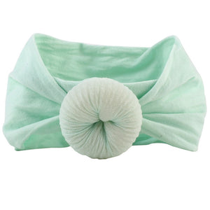 Baby Headband Newborn Girl Headbands Infant Turban Toddler Hair Accessories Nylon Cotton Headwrap Hair Band Cute Kwaii Soft 2019