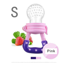 Load image into Gallery viewer, Baby Birth Fruit Teether Nipple Food Mordedor Bite Newborn Baby Silicone Teethers Safety Feeder Bite Food Teether Oral Care