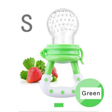 Load image into Gallery viewer, Baby Birth Fruit Teether Nipple Food Mordedor Bite Newborn Baby Silicone Teethers Safety Feeder Bite Food Teether Oral Care